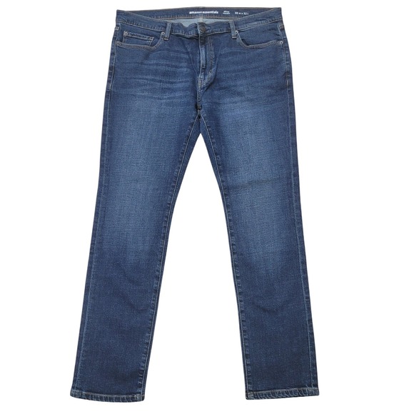 Amazon Essentials Other - Amazon Essentials Mens Skinny Fit Jeans 38x32 Dark Wash
